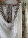 White Anarkali
