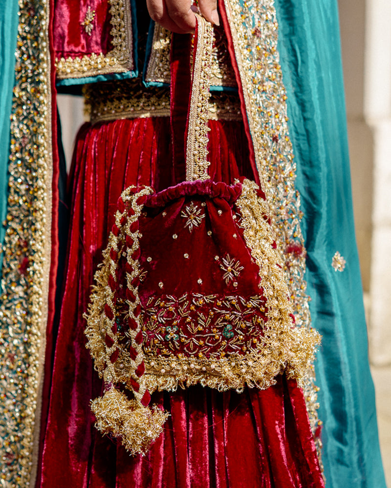 Rani Velvet Potli